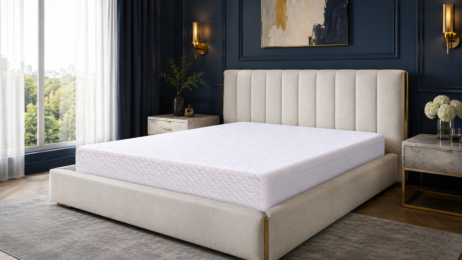A luxurious bedroom
